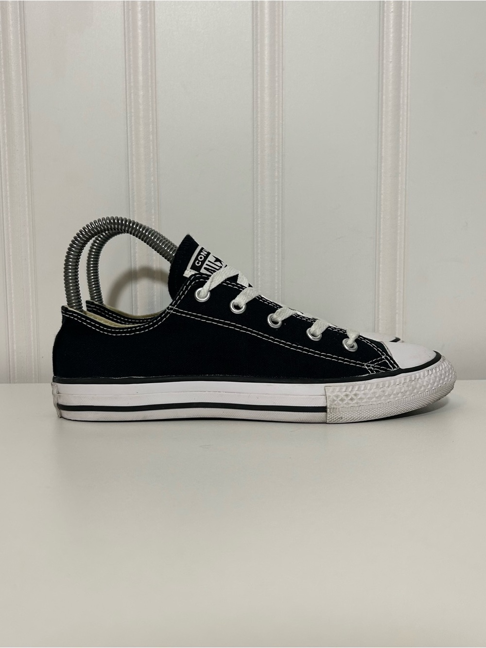 Converse ctas low black